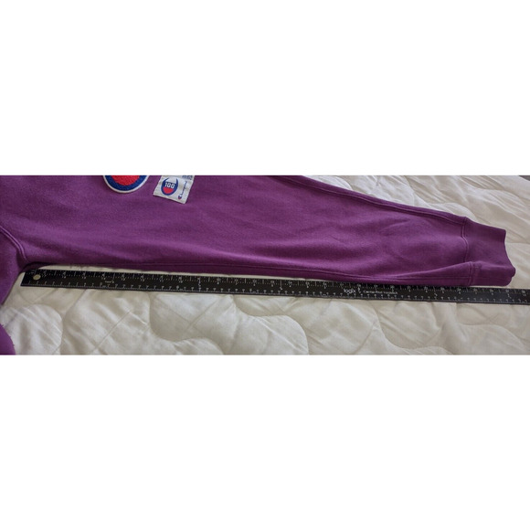 Champion Hoodie and Pant Set Womens M 100 Anniversary Chenille Logo Purple - Picture 16 of 16